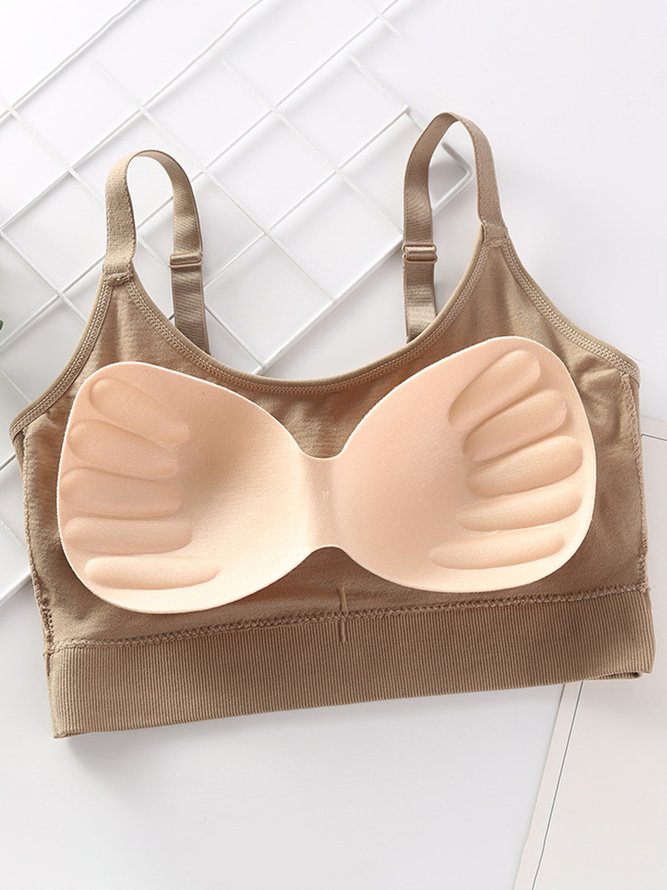Seamless Breathable Push-Up Sports Bra