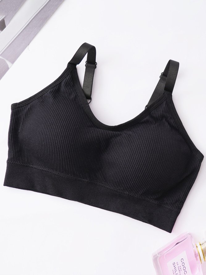 Seamless Breathable Push-Up Sports Bra
