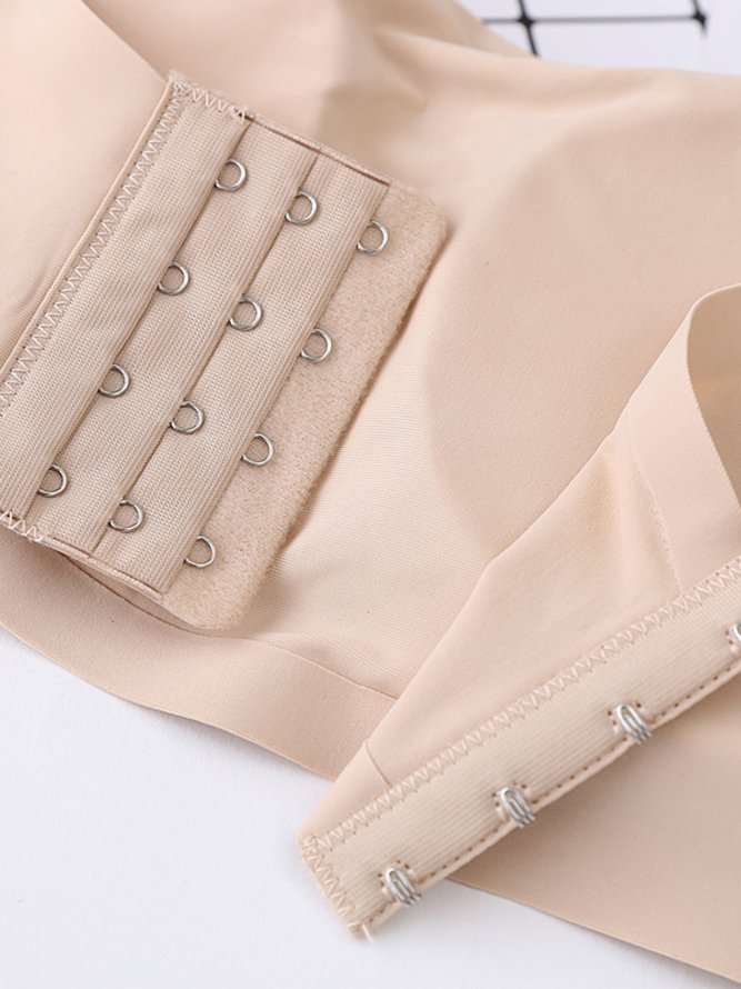 One Piece Ice Silk Seamless Back Buckle Hidden Chest Wrap