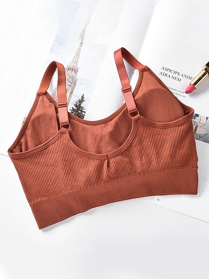 Seamless Breathable Push-Up Sports Bra