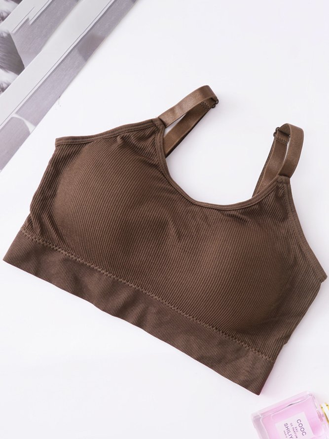Seamless Breathable Push-Up Sports Bra