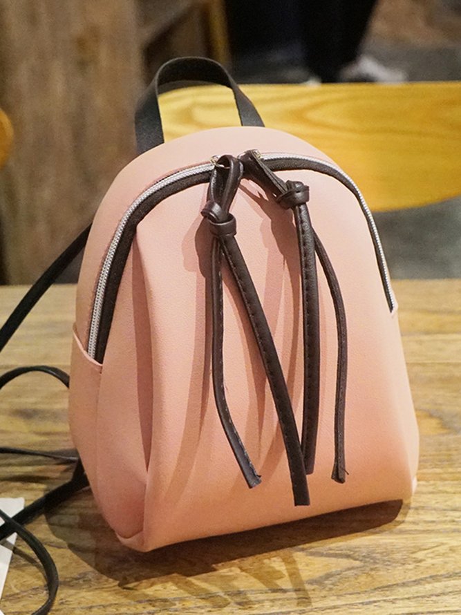 Vintage Fringe Backpack Zip Backpack