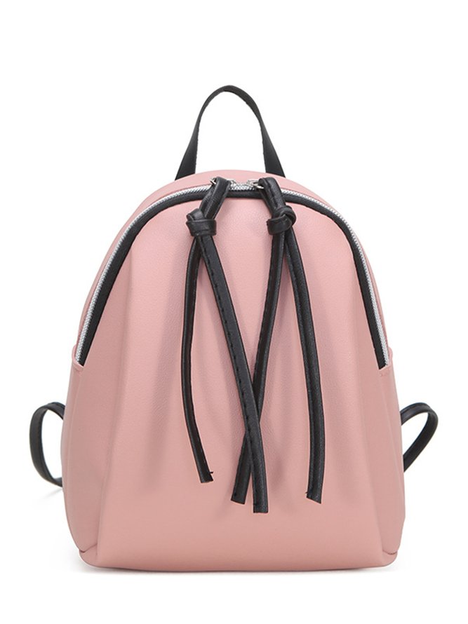 Vintage Fringe Backpack Zip Backpack