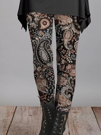 Tight Vintage Paisley Leggings