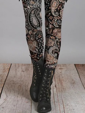 Tight Vintage Paisley Leggings
