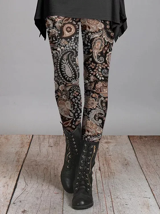 Tight Vintage Paisley Leggings