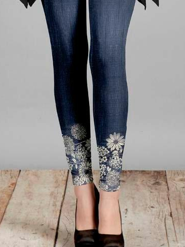 Casual Floral Tight Legging