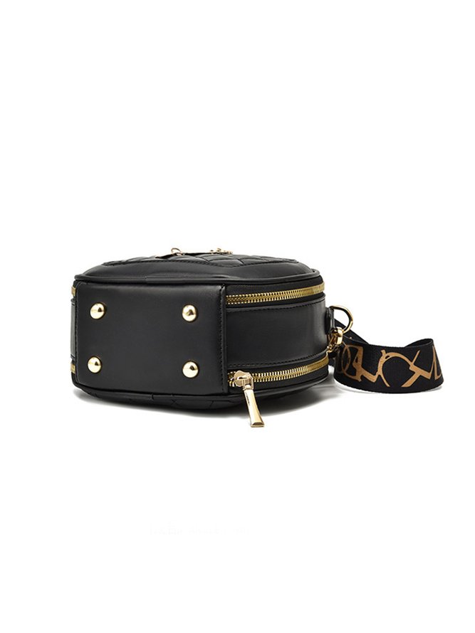 Cat Zip One Shoulder Crossbody Bag