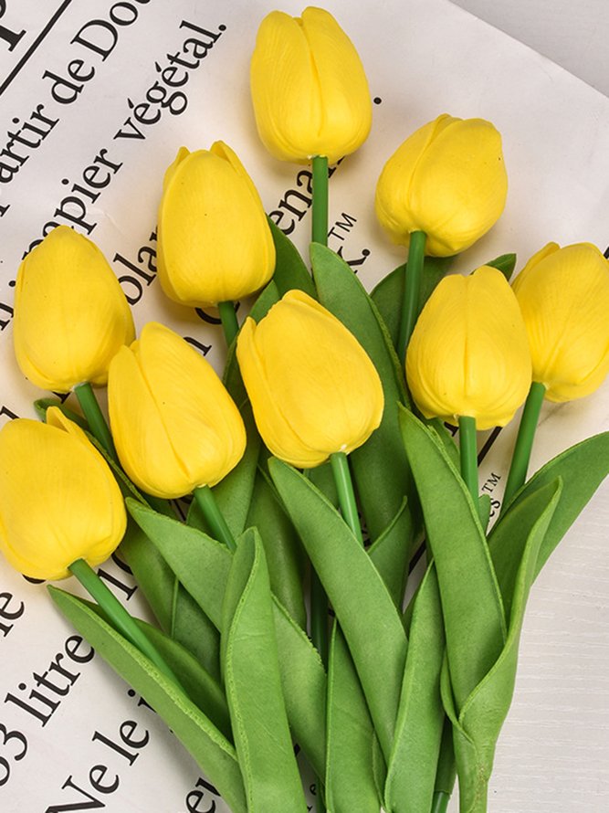 Home Soft Decoration Tulip Simulation Flower