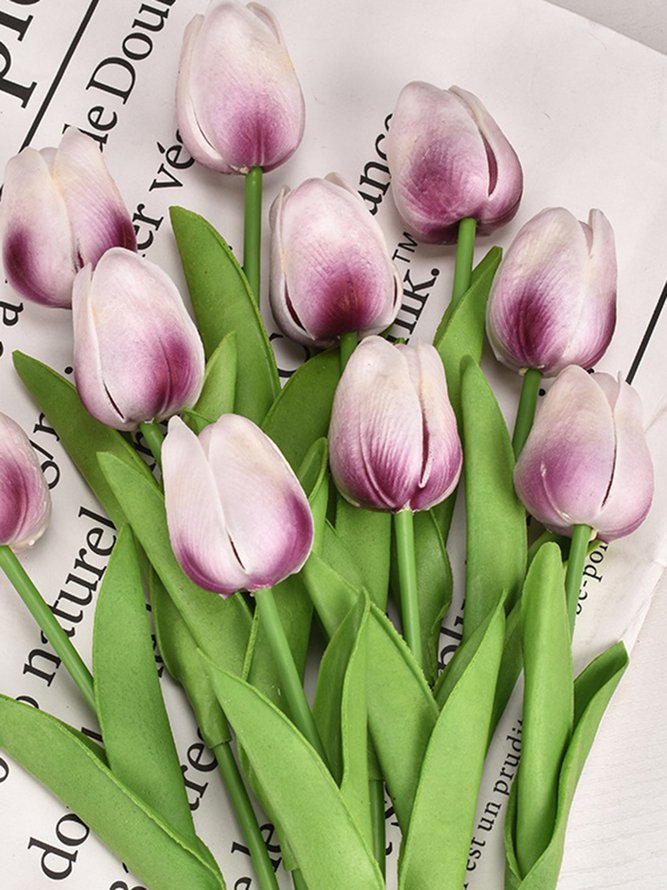 Home Soft Decoration Tulip Simulation Flower
