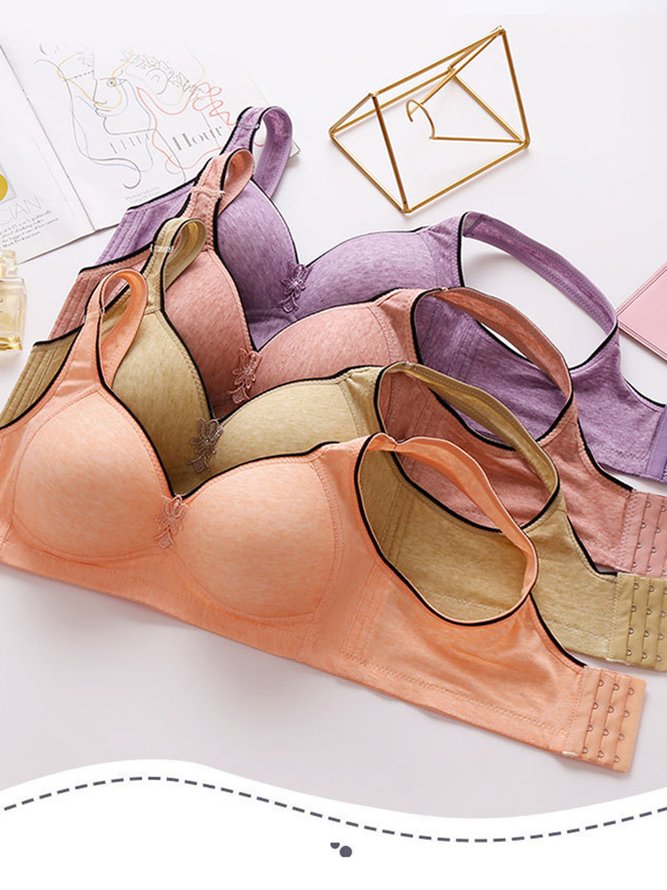 Comfortable Push Up No Wire Bras Plus Size