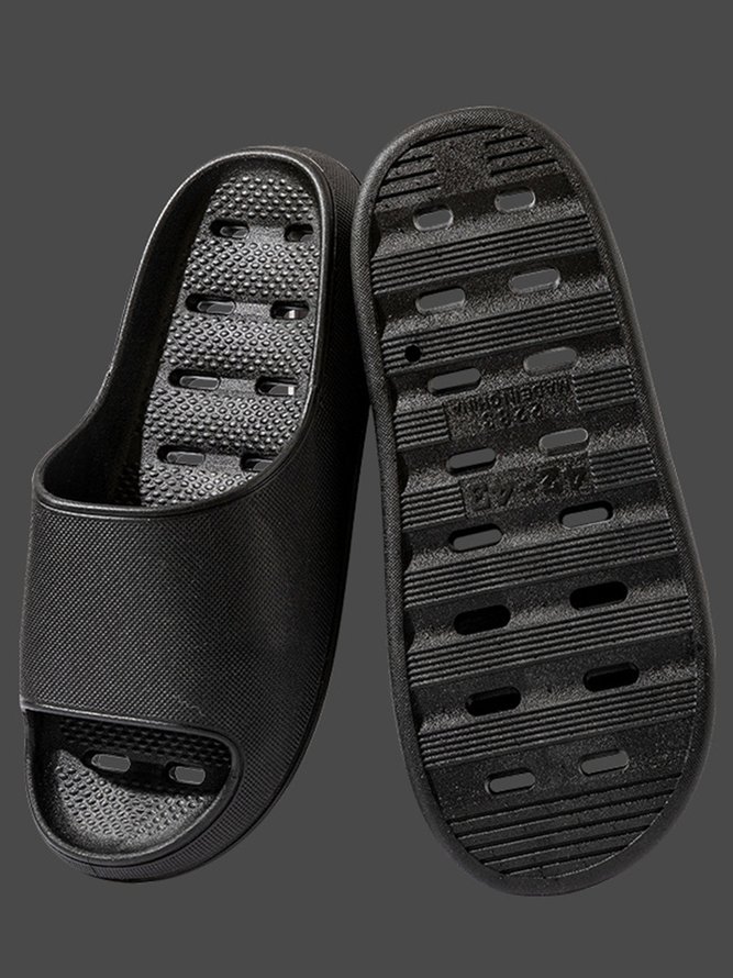 Non-slip Breathable Water Leaking Waterproof EVA Bathroom Slippers