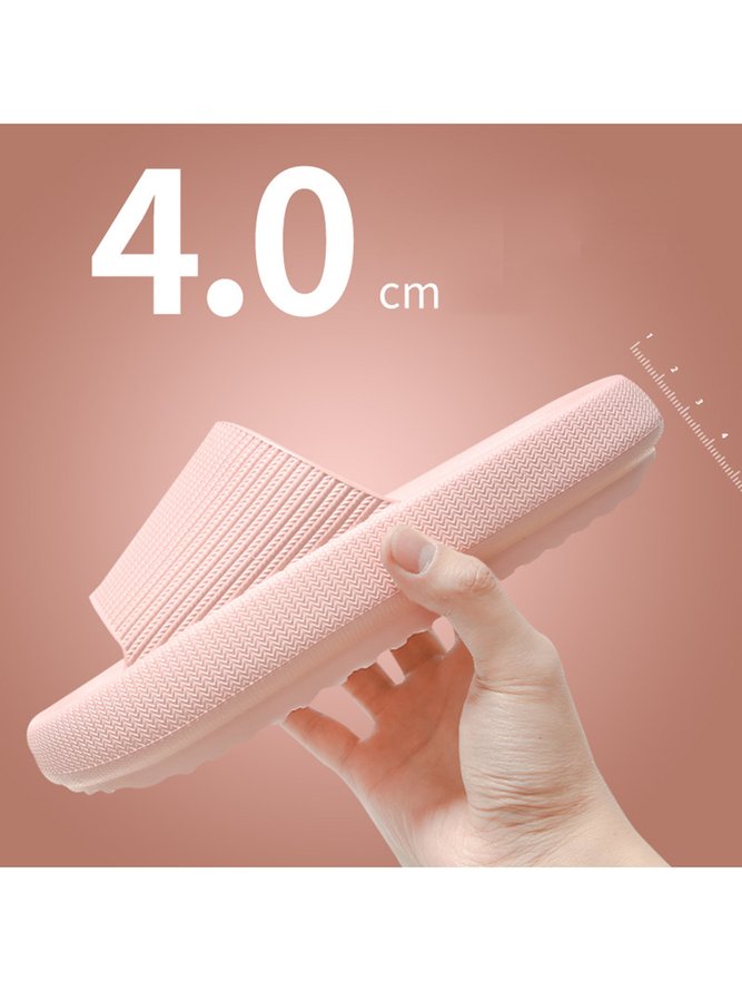 Extra Large Stretch EVA Waterproof Non-slip Bathroom Slippers