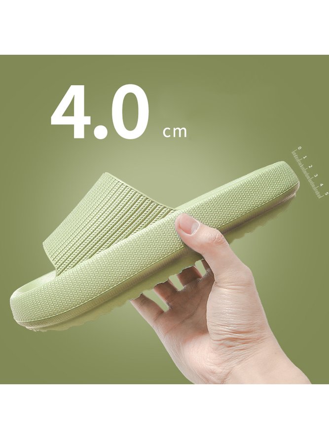 Extra Large Stretch EVA Waterproof Non-slip Bathroom Slippers