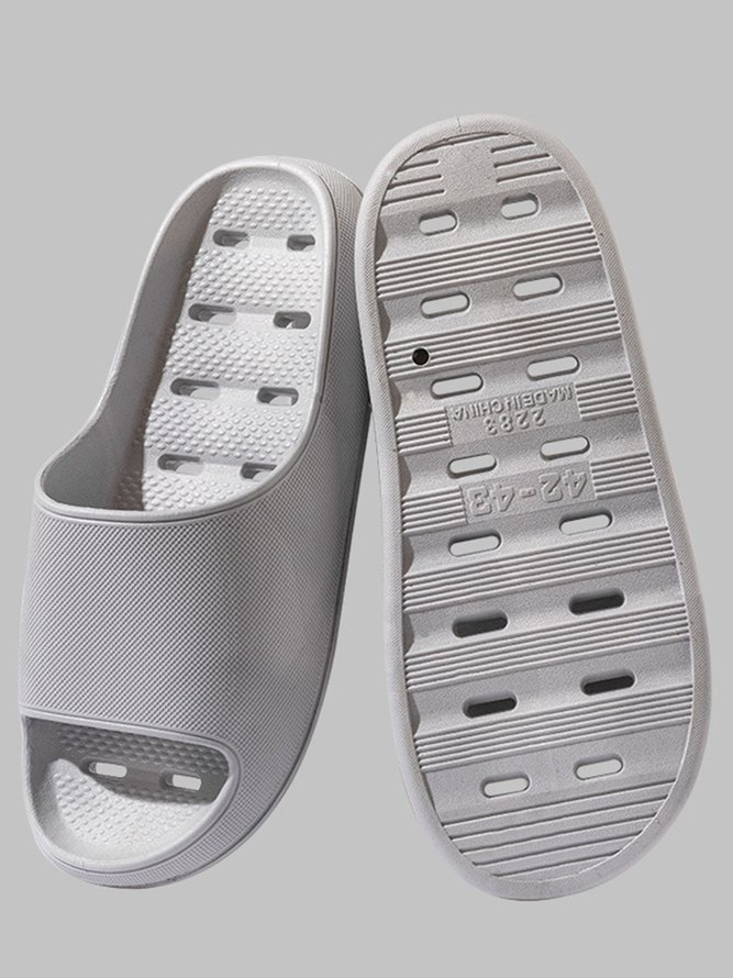 Non-slip Breathable Water Leaking Waterproof EVA Bathroom Slippers