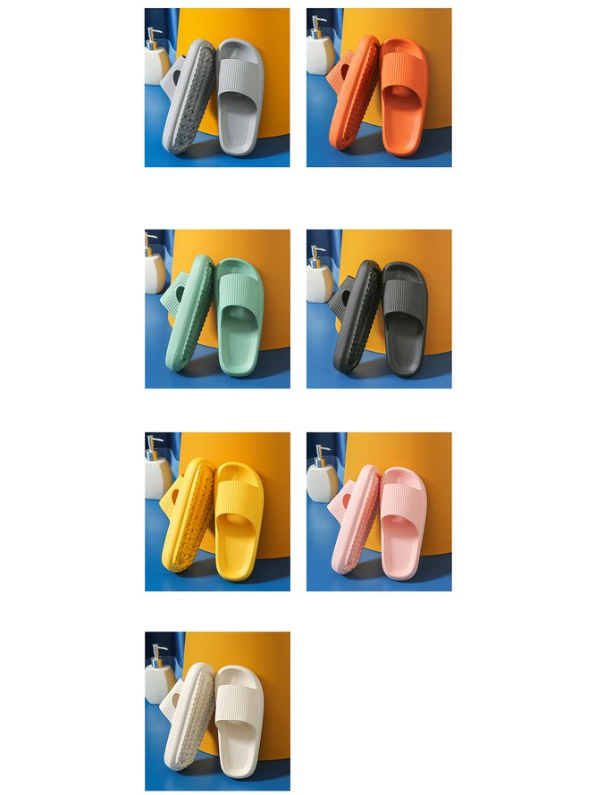 Extra Large Stretch EVA Waterproof Non-slip Bathroom Slippers