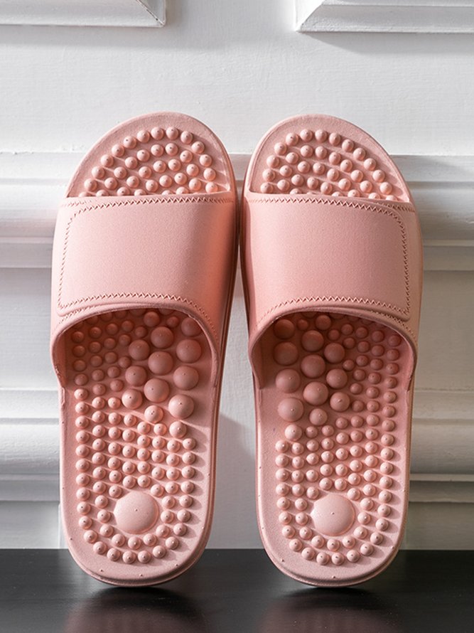Massage Function Waterproof Bathroom Slippers
