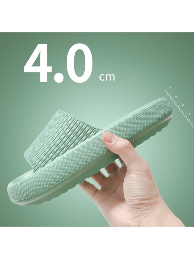 Extra Large Stretch EVA Waterproof Non-slip Bathroom Slippers