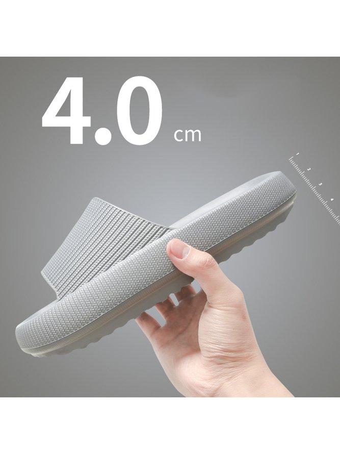 Extra Large Stretch EVA Waterproof Non-slip Bathroom Slippers