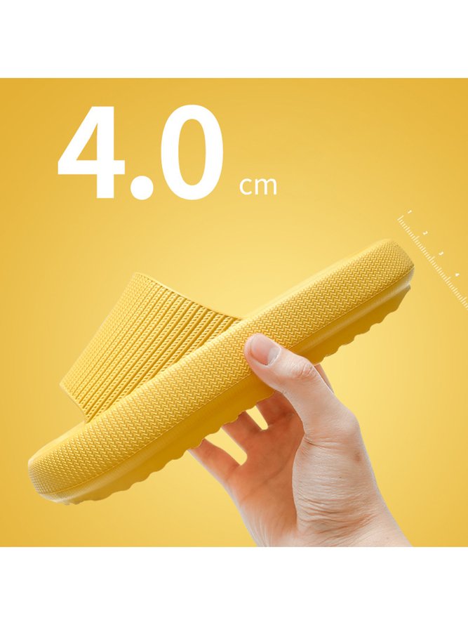 Extra Large Stretch EVA Waterproof Non-slip Bathroom Slippers
