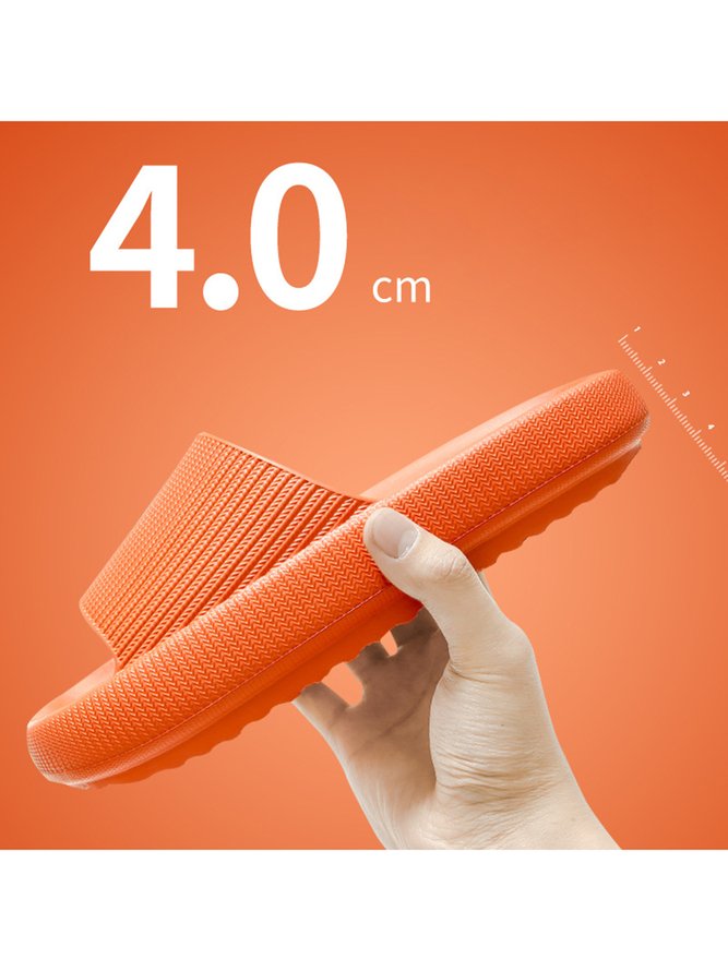 Extra Large Stretch EVA Waterproof Non-slip Bathroom Slippers