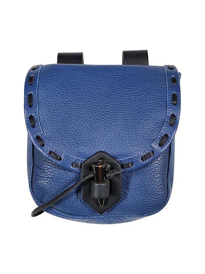 Western Vintage Mid-Century Horn Buckle Waist Bag