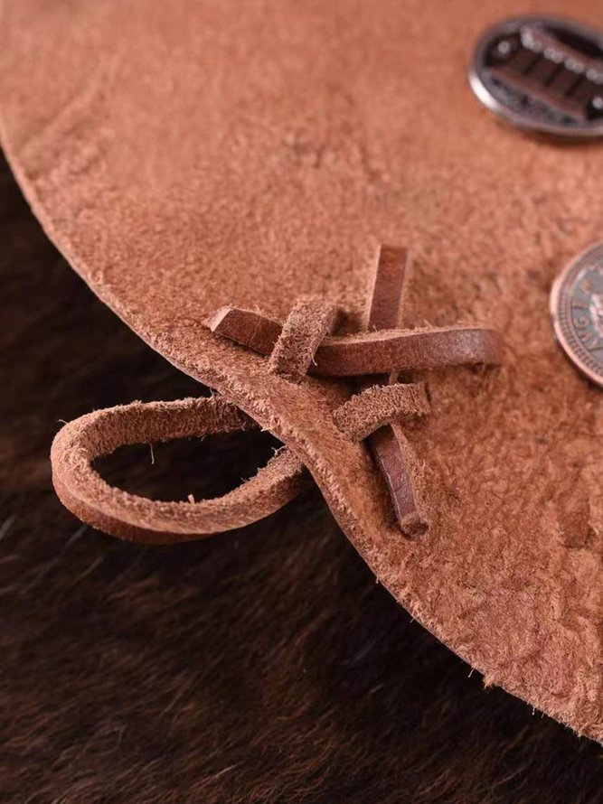 Vintage Western Mid-Century Leather Belt Bag