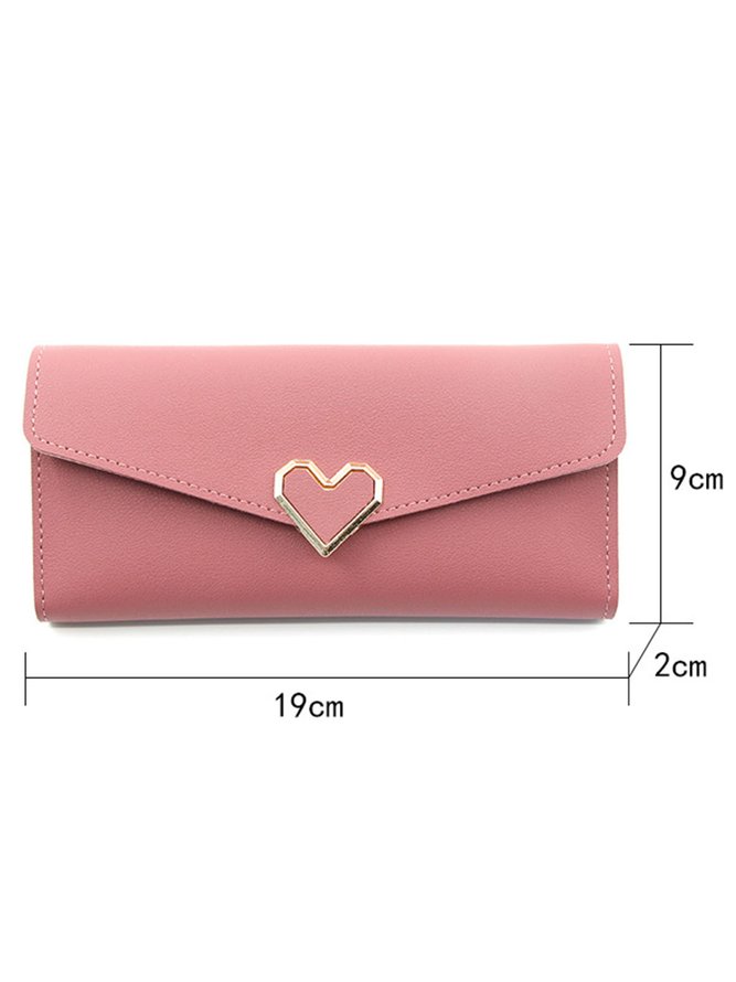 Valentine's Day Heart Long Wallet