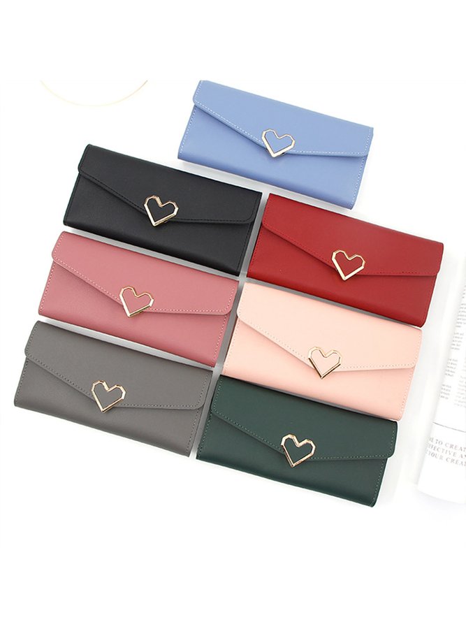 Valentine's Day Heart Long Wallet
