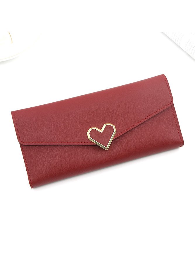 Valentine's Day Heart Long Wallet