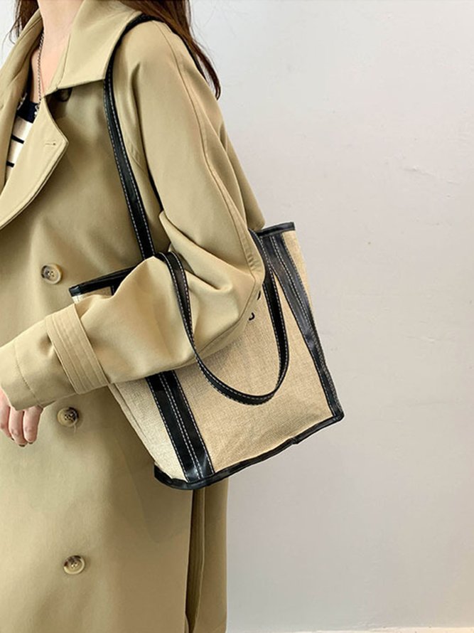 Hello Weekend Casual Commuting Large Capacity Tote Bag
