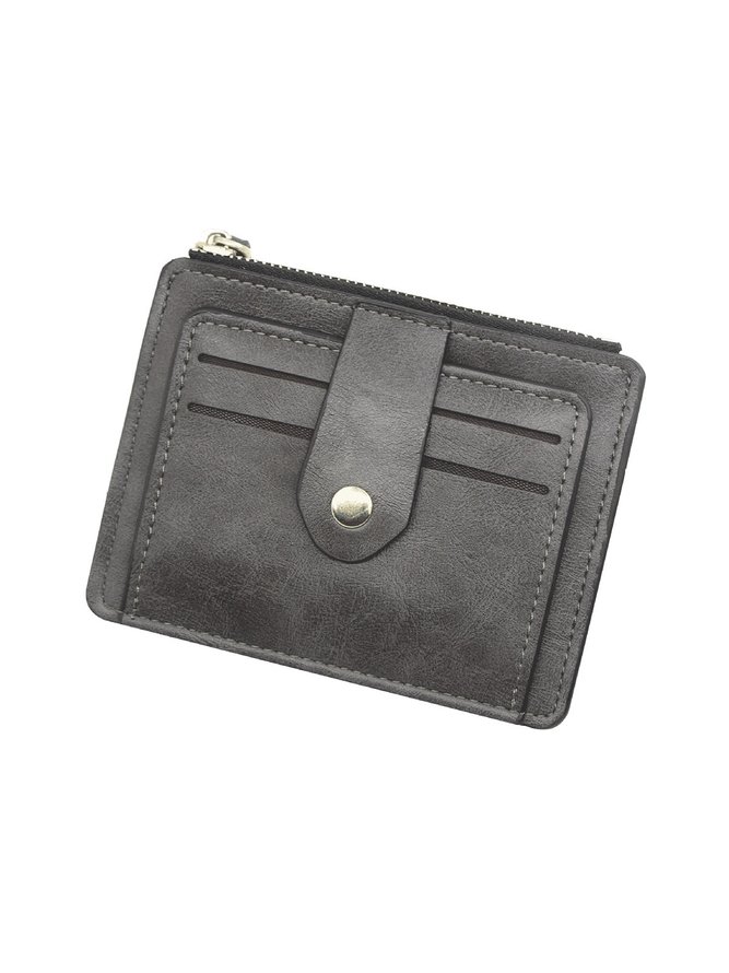 Leather Large Capacity Card Holder Coin Purse