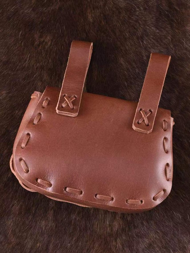 Vintage Western Mid-Century Leather Belt Bag