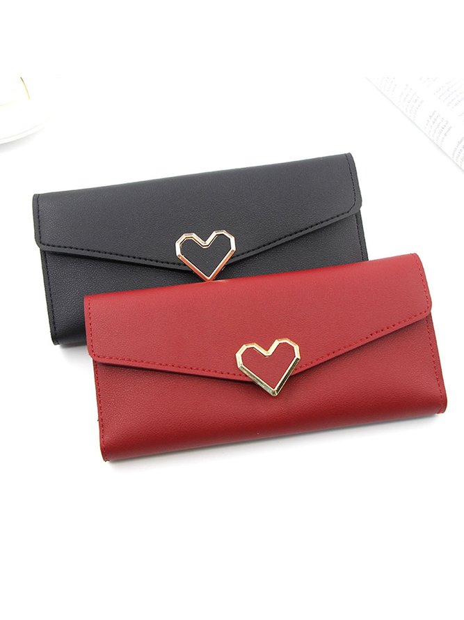 Valentine's Day Heart Long Wallet