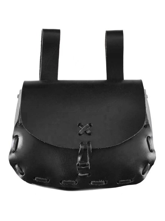 Vintage Western Mid-Century Leather Belt Bag