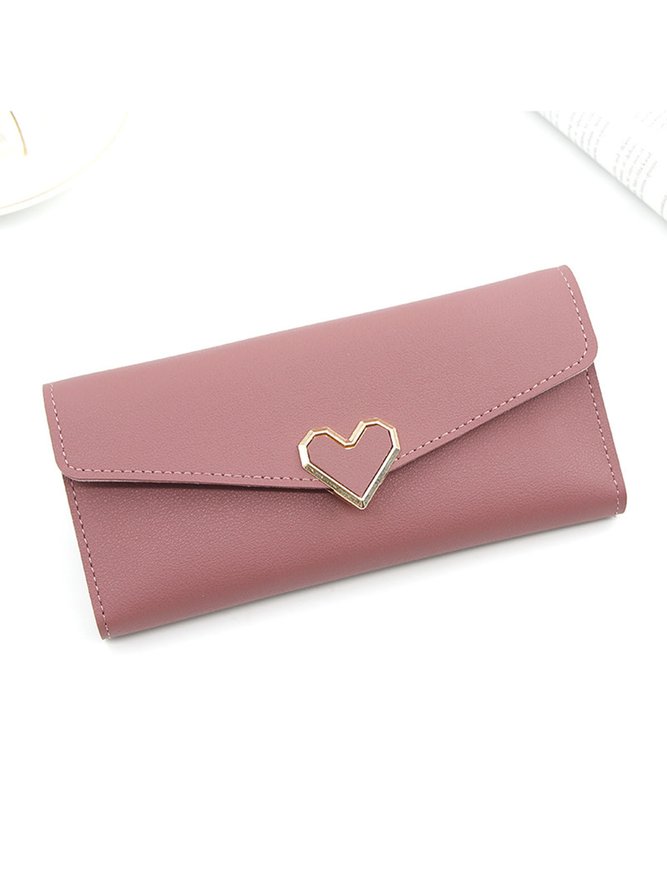Valentine's Day Heart Long Wallet