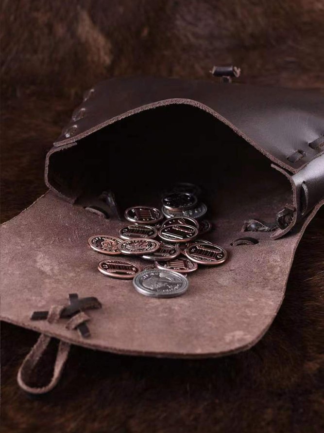 Vintage Western Mid-Century Leather Belt Bag