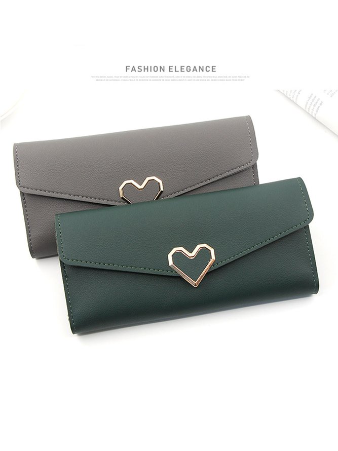 Valentine's Day Heart Long Wallet