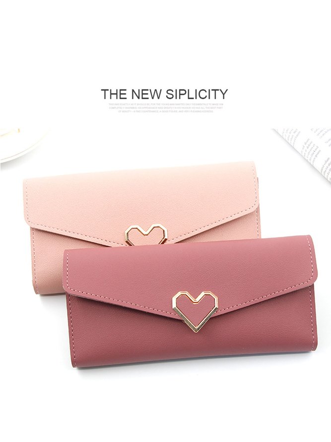 Valentine's Day Heart Long Wallet
