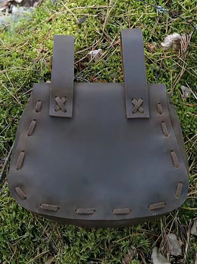 Vintage Western Mid-Century Leather Belt Bag