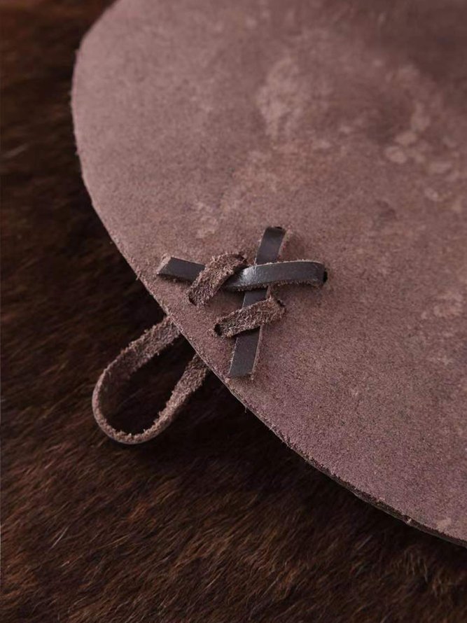 Vintage Western Mid-Century Leather Belt Bag
