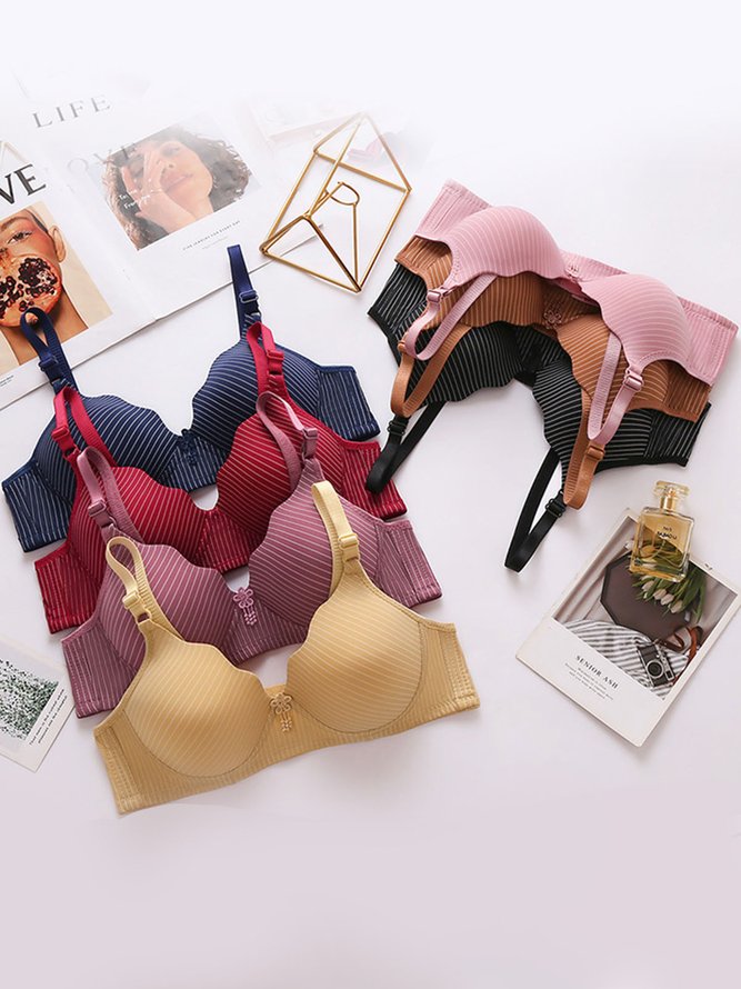 Comfortable Push Up Wireless Bra Plus Size