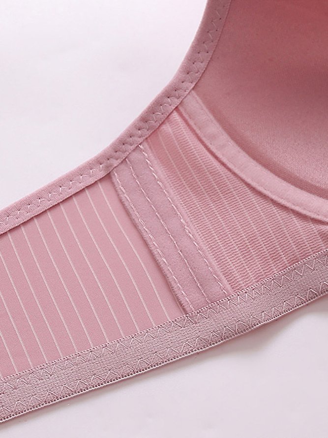 Comfortable Push Up Wireless Bra Plus Size