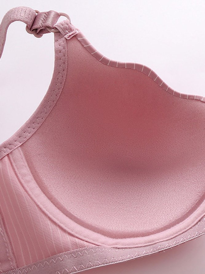 Comfortable Push Up Wireless Bra Plus Size