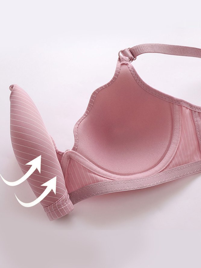 Comfortable Push Up Wireless Bra Plus Size