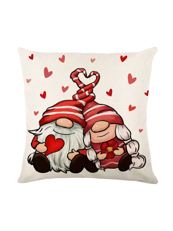 Love Valentine's Day Home Living Room Bedroom Linen Throw Pillowcase