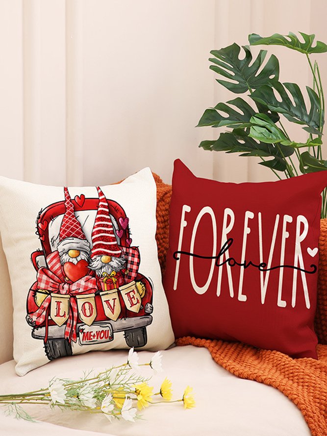 Valentine's Day Heart Home Living Room Bedroom Pillowcases