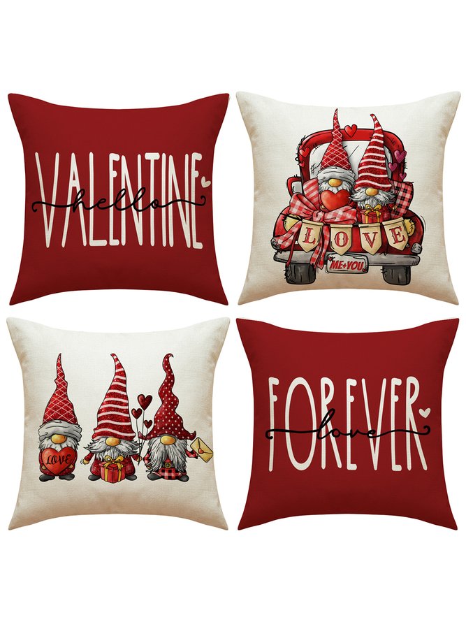 Valentine's Day Heart Home Living Room Bedroom Pillowcases