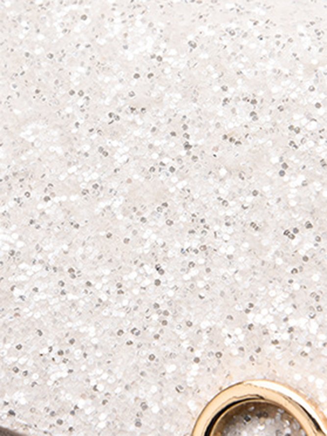 Valentine's Day Glitter Sequins Love Button Shoulder Bag