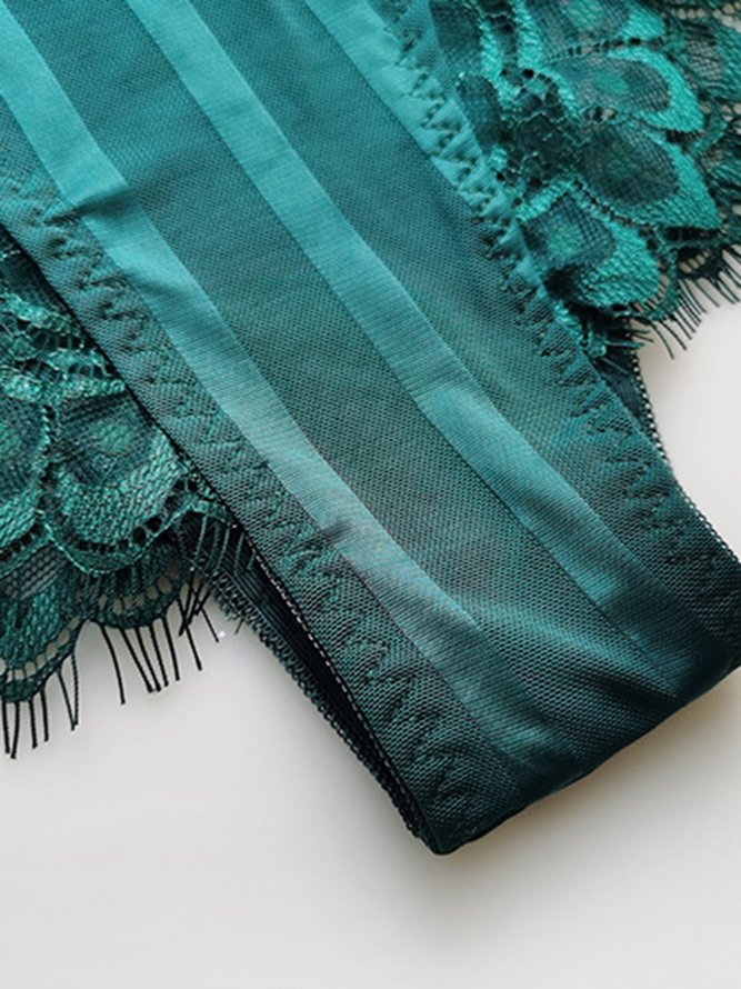 Comfortable Sexy Lace Briefs Plus Size